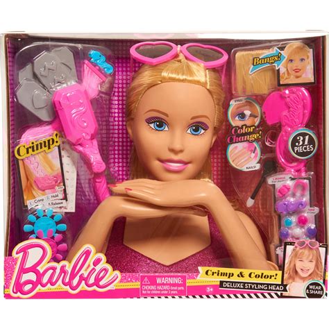 makeup barbie head|barbie makeup head walmart.